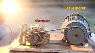 Car Alternator Turn into High Amp Generator | How to Use Car   Alterntor| Car Alterntor Generator