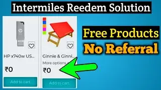 Intermiles reedem solution - 100% free products || free online shopping || free products