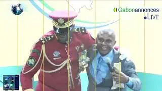 Emotions au Dialogue National - Nzal&eacute; - Le Pr&eacute;sident Brice Clotaire OLIGUI NGUEMA et Andr&eacute; PEPE NZE