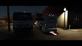 Greyhound bus driver American truck sim