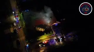 Pożar domu w miejscowości Henryków - Urocze pow. piaseczyński