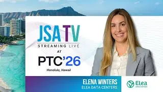 International Growth & Rio AI City | Elea Data Centers on JSA TV