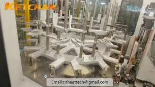 Automated Induction Soldering Machine Equipment System for Copper & Aluminium Pipes & Tubes Brazing