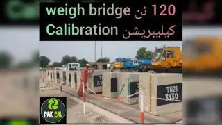 XK3190-A9 weighing Indicator Calibration (Weigh bridge 120 ton)