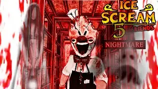 Ice Scream 5 Nightmare Mod Full Gameplay