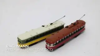 Bachmann N Scale Peter Witt Streetcar With Lights With DCC