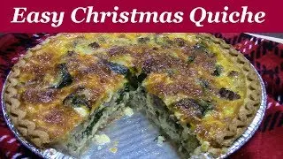 EASY CHRISTMAS QUICHE | VLOGMAS DAY 9 | MOMMA BEA'S KITCHEN