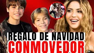 MILAN Y SASHA HACEN LLORAR a SHAKIRA por BELLO REGALO DE NAVIDAD ¡CONMOVEDOR!