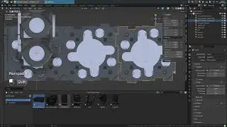 Модели компонентов Робосборщика в Blender Assets Library