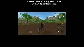 Unable to jump from trot glitch (star stable mobile)