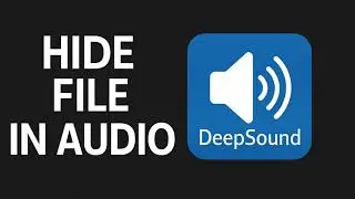 How to Hide Files Inside Audio | DeepSound Tutorial (MP3 to WAV Convert + Secret File)