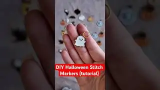 Самодельные маркеры для петель на Хэллоуин всего за 10 долларов! 🎃🧶 Их так легко (и весело) делат...