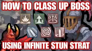 F Adventurer - HOW TO BEAT CLASS UP BOSS (INFINITE STUN STRAT)