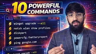 10 Powerful CMD Commands Every Windows User Must Know 😱 | Command Prompt Tricks | MCS Services