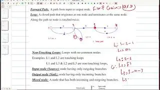 سيطرة: شرح موضوع signal flow graph