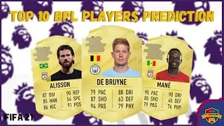 BPL TOP 10 | FIFA 21 League predictions #1