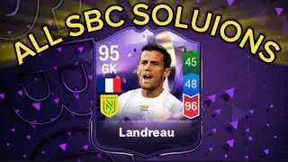 LANDREAU 95 RATED LIGUE 1 SBC | ALL 18 MADFUT SOLUTIONS | MADFUT LIGUE 1  SBC SOLUTION | MADFUT 25