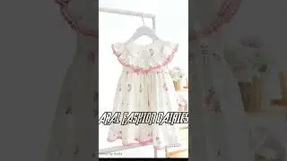 Cute and comfy kids' cotton outfits you'll love! Watch the compilation now! 👗👶 #Shorts #KidsStyle