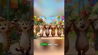 Fun Shapes Song for Kids: Learn Circle & Square with Cartoon Zoo Animals!