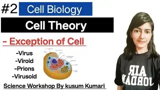 Modern Cell Theory ||Exceptions of Cell - Virus, Viroid, Prions, Virusoid |Cell Biology | BSC & MSc