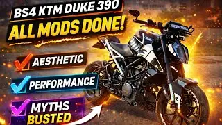 BS4 KTM Duke 390 Fully Modified Explained | @_revmax  RevMax