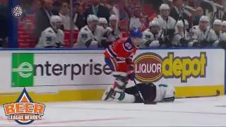 Zack Kassian and Oilers Destroy the Sharks - Beer League Heroes