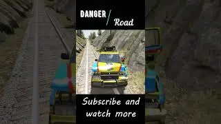 American Car Crash Instant Karma Compilation USA BeamNG #14 short #shorts