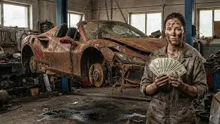 FERRARI F8 SPIDER REPAIR | SATISFYING SUPERCAR RESTORATION