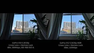 GoPro Hero 12, 10, 7 Dynamic Range Tests /\ HDR, Log, Standard