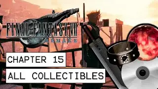 Final Fantasy 7 Remake All Collectible Locations - Chapter 15 (All Materia, Music Discs...)