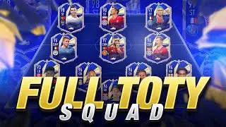 JE JOUE AVEC LA FULL TOTY SQUAD FUT21 !