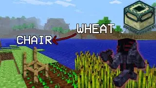 How I Turned Wheat into Chairs - Impossible Journey Episode 1 - Minecraft Infdev
