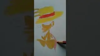 Luffy Drawing | #thebusyartist #shorts #viral