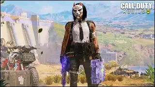 KITSUNE KYUBI GAMEPLAY COD MOBILE ALCATRAZ BATTLE ROYALE