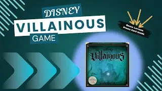 Let's Play A Game! Disney's Villainous opening....EXCLUSIVE LORCANA PROMO