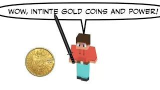 Way to get infinite gold coins and power in faction in bloxd io.