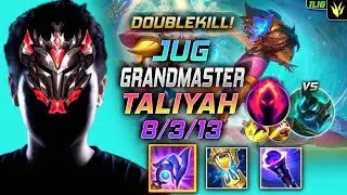 GrandMaster Талия Jungle vs Гекарим - Taliyah LOL Буря Людена Темная жатва - KR 11.16