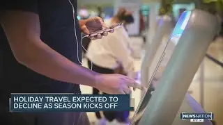 Holiday travel expected to decline as season kicks off