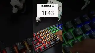 Fast Typing Trick: Write PANDA 🐼 Super Quick  #keyboard  #windowstips