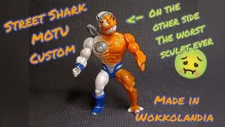 Street Sharks Piranoid Master of the Universe Custom figure 86