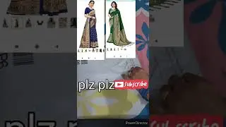 Unboxing 2 #amazon Silk Saree rs269 | Watch Full Review On My Channel🔗 👇 | #shorts #youtubeshorts