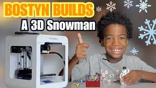 Let&rsquo;s Build a 3D Snowman! Fun with My Toybox 3D Printer  (@toyboxlabs1268 )| Bostyn Builds
