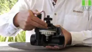 Hunter PGV Valve. Basic valve operation.