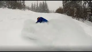 Untouched Powder Day at Sun Peaks