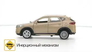 Машина металлическая HYUNDAI, Технопарк TUCSON-12-BG