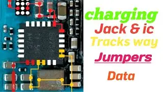 Nokia 6 charging ic tracks ways jumper data