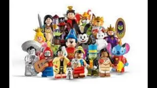 Unboxing of the new Lego Disney Minigures