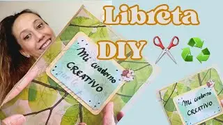 DIY: C&oacute;mo hacer una libreta artesanal cosida con papeles que tienes en casa ✂️✨♻️