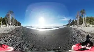 Rialto Beach, La Push, Washington - in 360