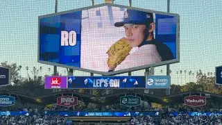 Roki Sasaki gets the save and Vesia the Win Dodgers vs  Brewers NLCS